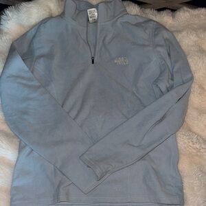The North Face Sky Blue Quarter-Zip Pullover